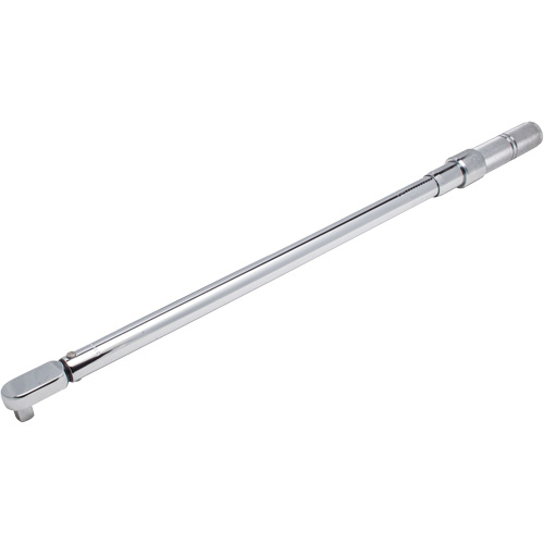 Fixed Head Micrometer Torque Wrench, Click, 1/2" Square Drive, 50-250 ft-lbs. Absolute Business Supply