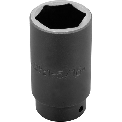 Socket, Impact, 1-5/16", 1/2" Drive, 6 Points, Deep Absolute Business Supply