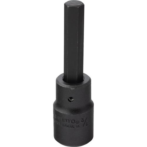 Embout &agrave; ins&eacute;rer, Hexagonale, 3/8" x 3-1/4" lo, Prise 1/2" Absolute Business Supply