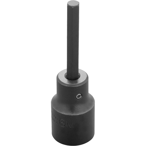 Embout &agrave; ins&eacute;rer, Hexagonale, 6 mm x 3-1/4" lo, Prise 1/2" Absolute Business Supply