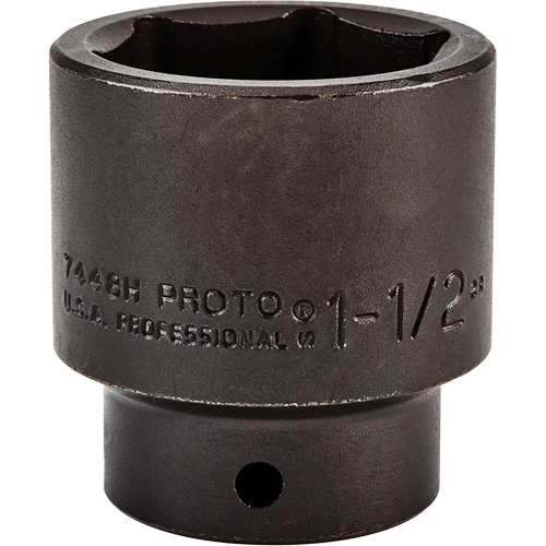 Socket, Impact, 1-1/2", 1/2" Drive, 6 Points Absolute Business Supply
