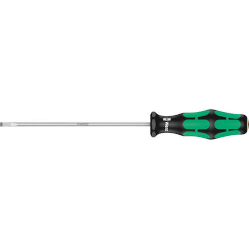 Tournevis &agrave; fente, Tige de 3,5 mm, Ronde, 8-1/8" lo, Prise en Plastique Absolute Business Supply