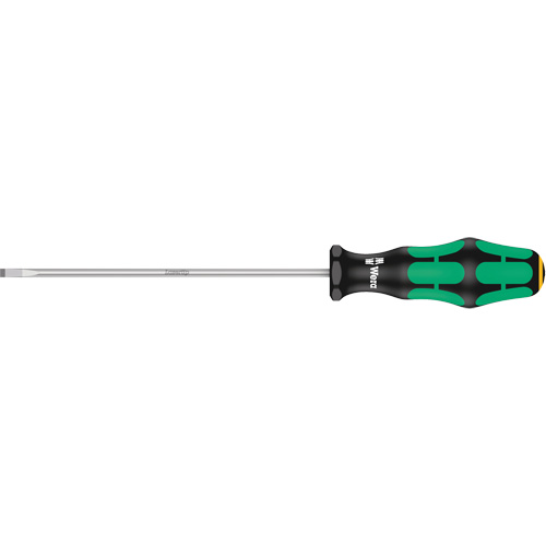 Tournevis &agrave; fente, Tige de 4 mm, Ronde, 9-3/4" lo, Prise en Plastique Absolute Business Supply