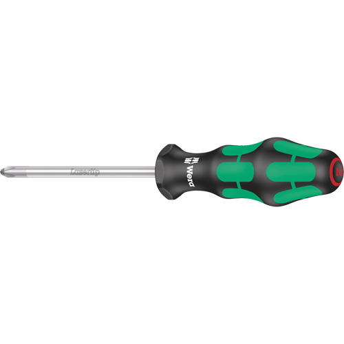 Phillips Screwdriver, #4 Tip, Round, 12-3/16" L, Plastic Handle Absolute Business Supply