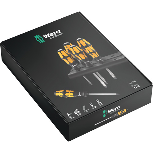 Jeu de tournevis s&eacute;rie 900 Chiseldriver et support, 6 mcx Absolute Business Supply