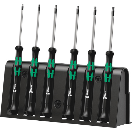 Jeu de tournevis de pr&eacute;cision, 6 mcx Absolute Business Supply