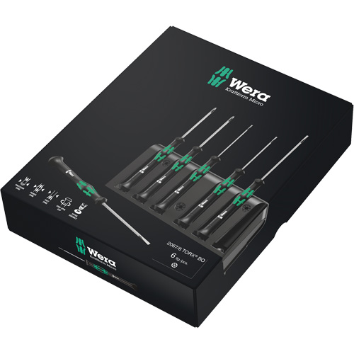 Jeu de tournevis de pr&eacute;cision, 6 mcx Absolute Business Supply