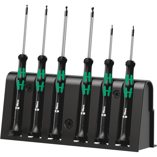 Jeu de tournevis de pr&eacute;cision, 6 mcx Absolute Business Supply