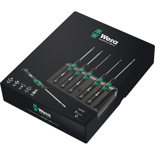 Jeu de tournevis de pr&eacute;cision, 6 mcx Absolute Business Supply