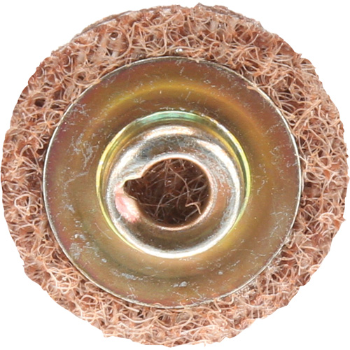 Disque de conditionnement de surface &agrave; remplacement rapide Standard Abrasives, 1" dia., Grain Cors&eacute;, Oxyde d'aluminium Absolute Business Supply