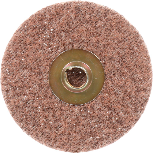 Disque de conditionnement de surface &agrave; remplacement rapide Standard Abrasives, 3" dia., Grain Cors&eacute;, Oxyde d'aluminium Absolute Business Supply