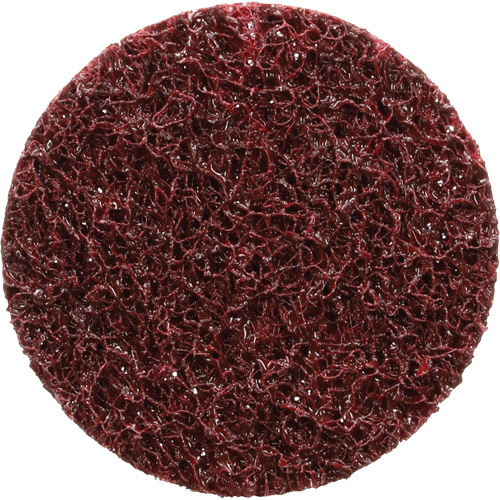 Disque de conditionnement de surface &agrave; remplacement rapide Standard Abrasives, 2" dia., Grain Moyen, Oxyde d'aluminium Absolute Business Supply