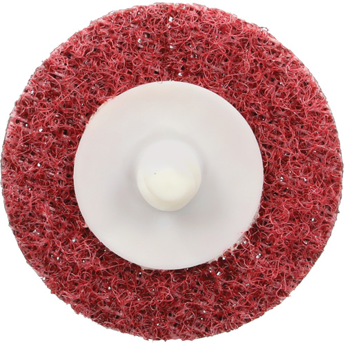 Disque de conditionnement de surface &agrave; remplacement rapide Standard Abrasives, 2" dia., Grain Moyen, Oxyde d'aluminium Absolute Business Supply