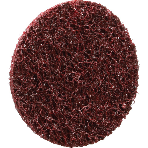Disque de conditionnement de surface &agrave; remplacement rapide Standard Abrasives, 2" dia., Grain Moyen, Oxyde d'aluminium Absolute Business Supply