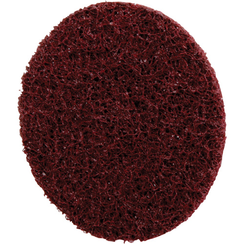 Disque de conditionnement de surface &agrave; remplacement rapide Standard Abrasives, 3" dia., Grain Moyen, Oxyde d'aluminium Absolute Business Supply
