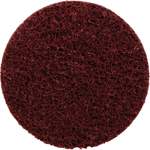 Disque de conditionnement de surface &agrave; remplacement rapide Standard Abrasives, 3" dia., Grain Moyen, Oxyde d'aluminium Absolute Business Supply