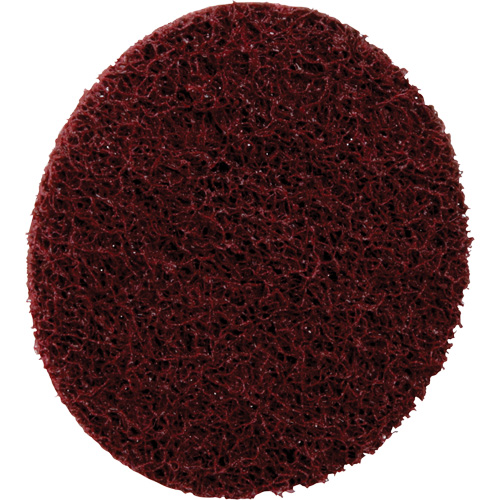 Disque de conditionnement de surface &agrave; remplacement rapide Standard Abrasives, 3" dia., Grain Moyen, Oxyde d'aluminium Absolute Business Supply