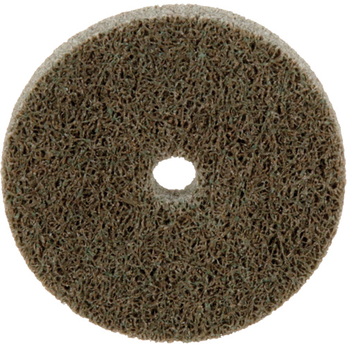 Disque unitaris&eacute; Standard Abrasives, 2" x 1/4", Arbre de 1/4", Grain de Moyen, Oxyde d'aluminium Absolute Business Supply