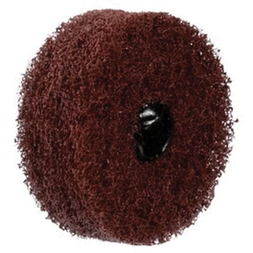 Standard Abrasives Buff & Blend Wheel, 3" Dia. x 3" W, 1/4" Arbor, Aluminum Oxide Absolute Business Supply