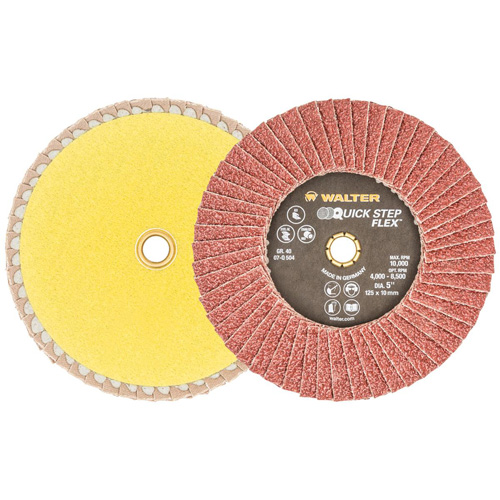 QUICK-STEP FLEX, 5" x Type 29, 40 Grit, Aluminum Oxide Absolute Business Supply