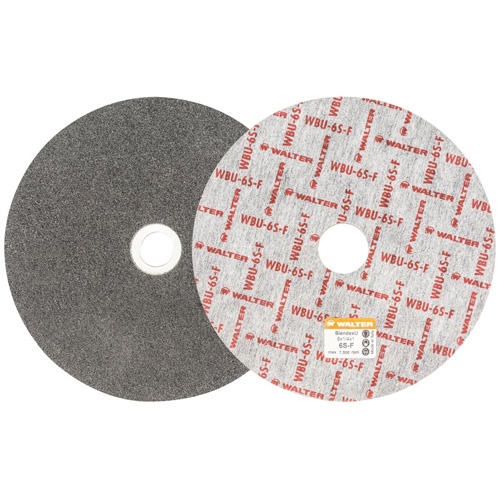 Blendex U Finishing Wheel, 6" Dia., 6SF Grit, Silicon Carbide Absolute Business Supply