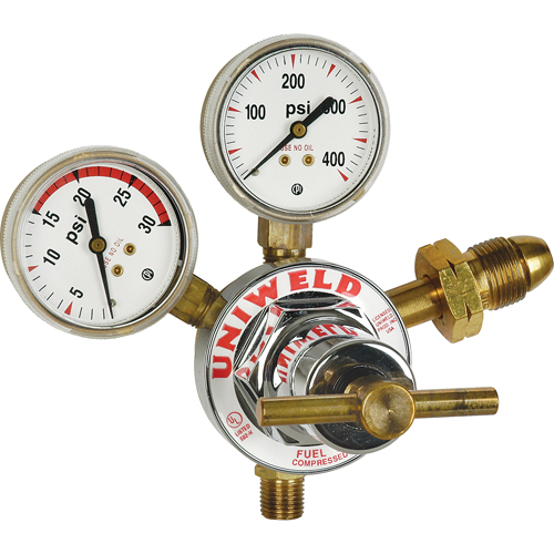 Medium-Duty Single Stage Regulator, Acetylene, CGA510 Inlet Absolute Business Supply