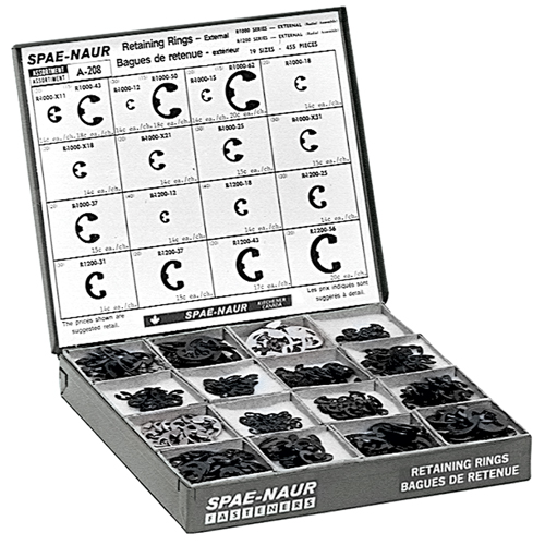 External Retaining Ring Assortments Absolute Business Supply