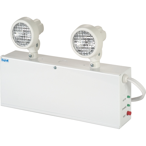 Lampes de secours Nova, Acier, Incandescente, 120 V - 347 V Absolute Business Supply
