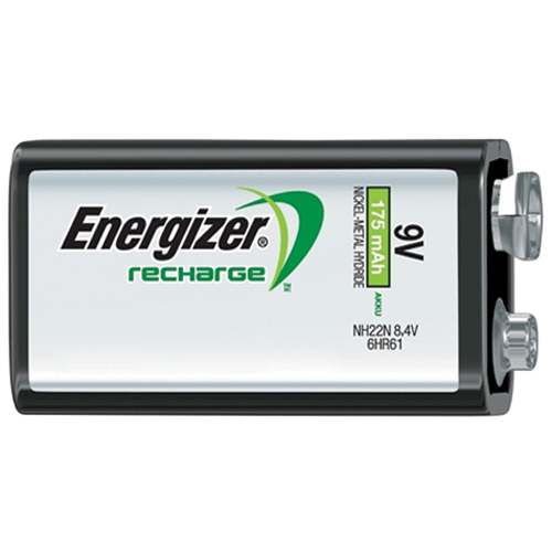 Rechargeable NiMH Batteries, 9 V Absolute Business Supply