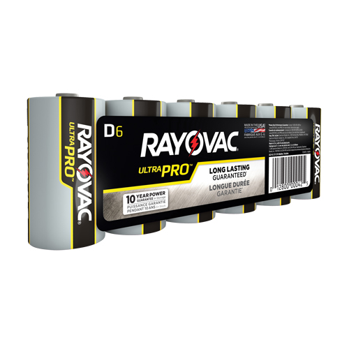 Ultra PRO Industrial Batteries, D, 1.5 V Absolute Business Supply