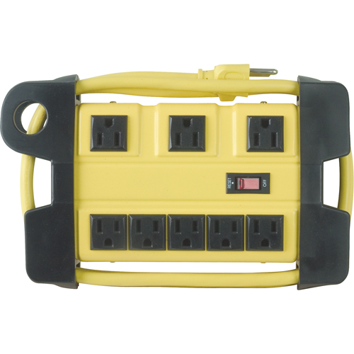 Bloc d'alimentation pour atelier, 8 Prise(s), 6', 15 A, 1875 W, 125 V Absolute Business Supply