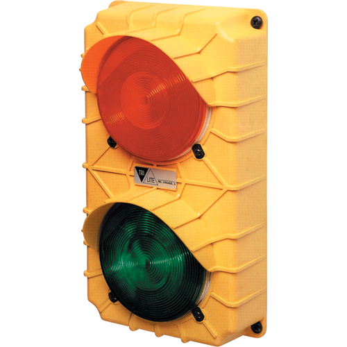 LED Stop & Go Lights, Plastic, 6-3/8" W x 3-3/4" D x 11-3/8" H Absolute Business Supply