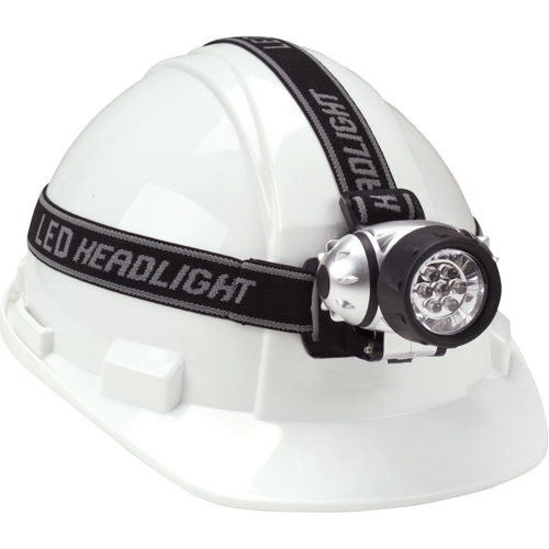 Headlamp, LED, 28 Lumens, 20 Hrs. Run Time, AAA Batteries Absolute Business Supply