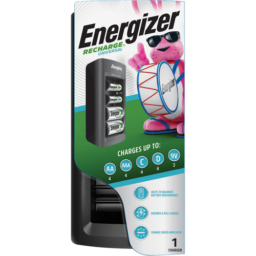 Chargeur de piles Recharge Universal Absolute Business Supply