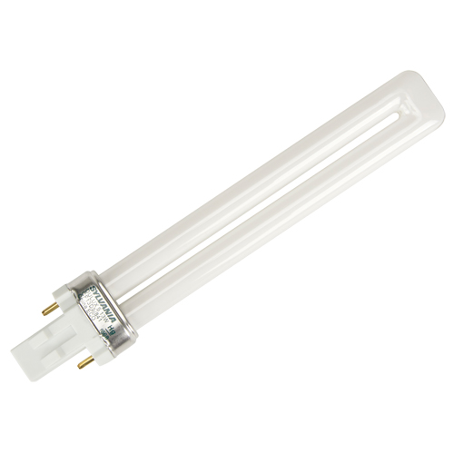 Dulux&reg; Compact Fluorescent, 800, 13 W, 4100 K, GX23 Base, 12000 hrs. Absolute Business Supply