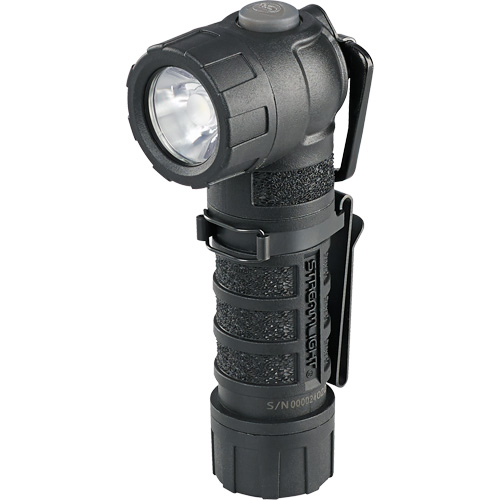 Lampe de poche &agrave; angle droit PolyTac 90 X, DEL, Piles CR123A, Polym&egrave;re Absolute Business Supply