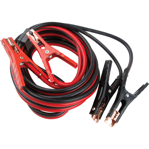Booster Cables, 4 AWG, 400 Amps, 20' Cable Absolute Business Supply