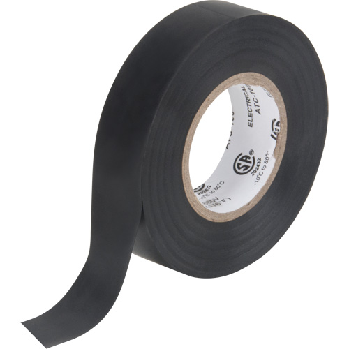 Ruban isolant, 19 mm (3/4") x 18 m (60'), Noir, 7 mils Absolute Business Supply