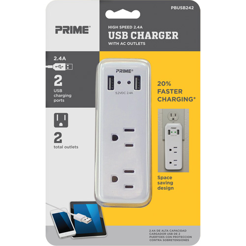 Prime&reg; USB Charger Absolute Business Supply