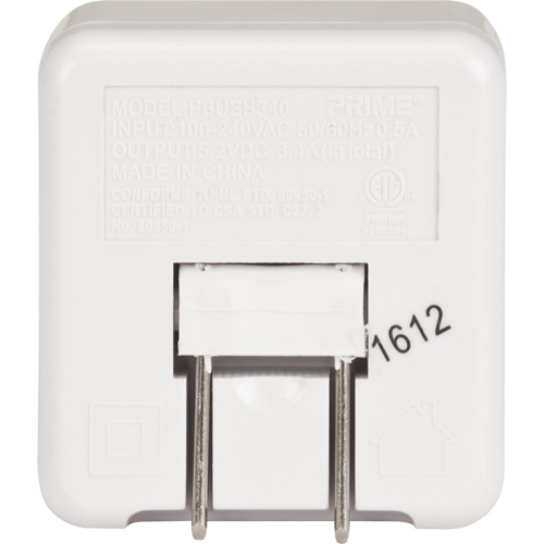Prime&reg; High-Speed USB Charger Absolute Business Supply