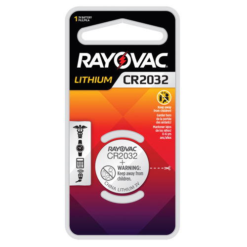 CR2032 Lithium Coin Cell Battery, 3 V Absolute Business Supply