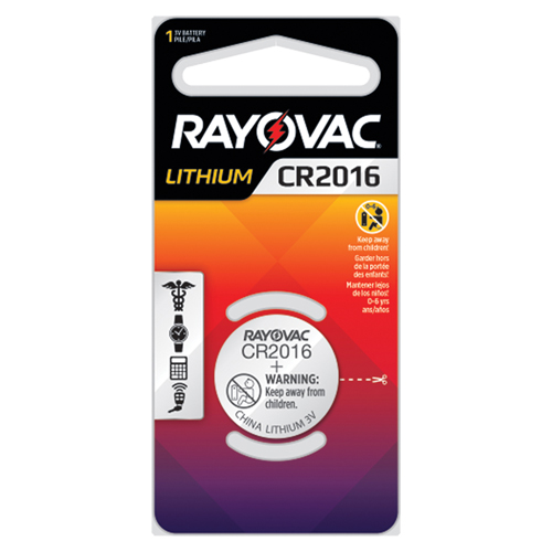 Pile bouton au lithium CR2016, 3 V Absolute Business Supply