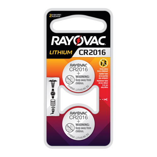 CR2016 Lithium Coin Cell Batteries, 3 V Absolute Business Supply