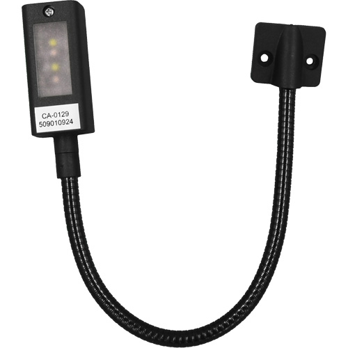 LED Gooseneck Maplight, 1 W, LED, 12" Neck, Black Absolute Business Supply