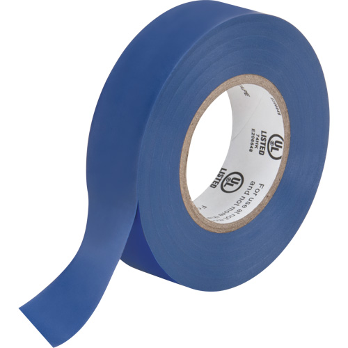 Electrical Tape, 19 mm (3/4") x 18 M (60'), Blue, 7 mils Absolute Business Supply