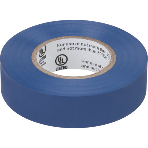 Electrical Tape, 19 mm (3/4") x 18 M (60'), Blue, 7 mils Absolute Business Supply