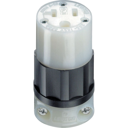 Connecteur verrouillable de calibre industriel, 5-20R, Nylon Absolute Business Supply
