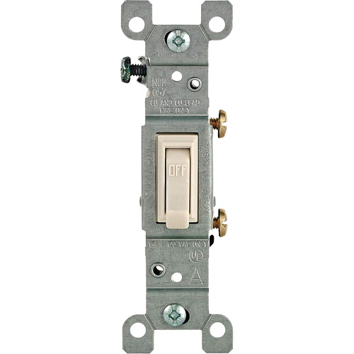 Residential Grade Single-Pole Toggle Switch Absolute Business Supply