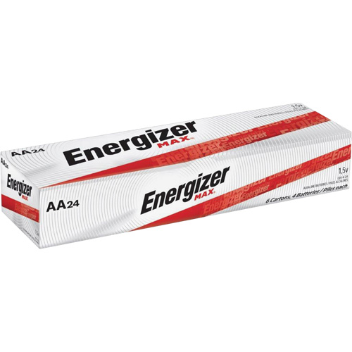 Alkaline Max Batteries, AA, 1.5 V Absolute Business Supply