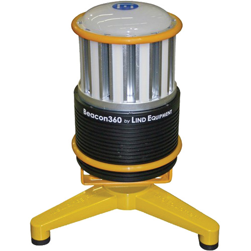 Beacon360 GO Portable Work Light with Floor Stand, LED, 45 W, 6000 Lumens, Aluminum Housing Absolute Business Supply